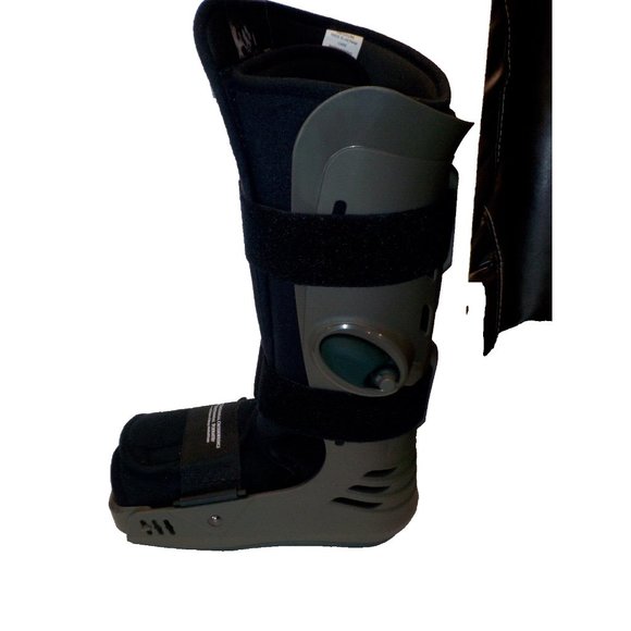 Top Shelf Orthopedics Ankle Walker w/ Air Foot Cast Medical Boot Size Medium - Picture 2 of 6